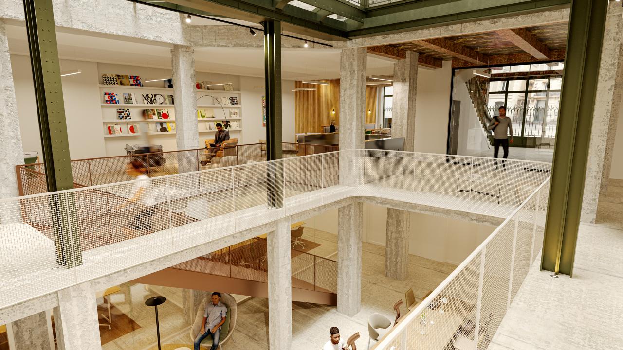 Bureau Paris 4490m² Location bureau Paris OLBUR2101456 1